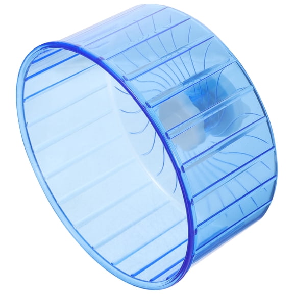 BESTOYARD Silent Sky Blue Running Wheel for Hamsters Gerbils Chinchillas and Small Pets Exercise
