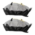 thumbnail image 1 of BESTOYARD Black Outdoor Gaiters Breathable Nylon with Adjustable Cord for Hiking and Cycling, 1 of 8