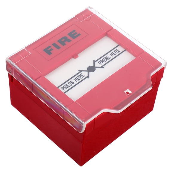BESTOYARD Resettable Manual Call Point Emergency Fire Alarm Button Red for Daily Use
