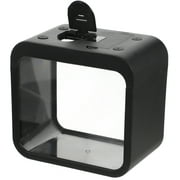 BESTOYARD Small Desktop Aquarium Transparent Plastic Lighting Coffee Table 1Pack