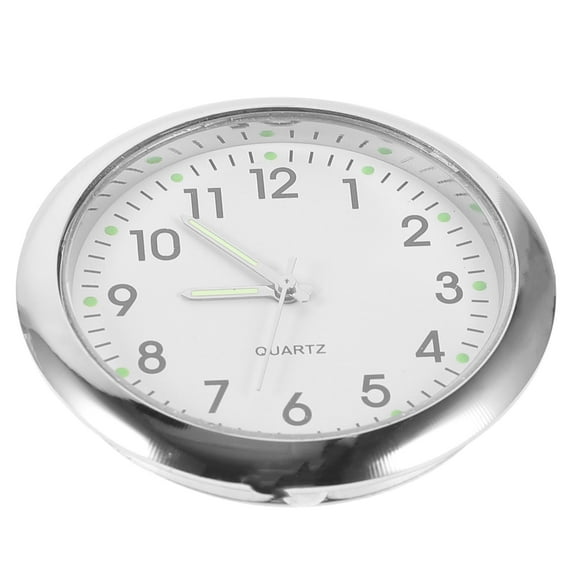 BESTOYARD Simulation Wall Clock Doll House Decoration Alloy Material 1Pack Clock Function Living Room Scene