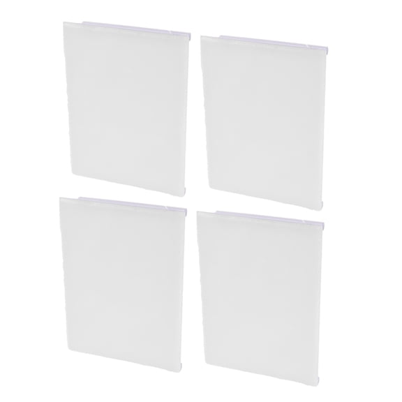 BESTOYARD 4Pcs Paint Pads for Painting Trim White Flexible Chemical Fiber Edger Replacement Pads