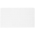 thumbnail image 1 of BESTOYARD Pegboard Panel Iron White Storage Solutions 1Set, 1 of 8