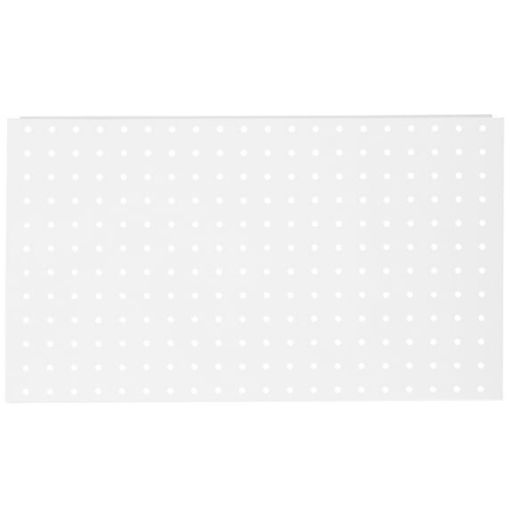 BESTOYARD Pegboard Panel Iron White Storage Solutions 1Set