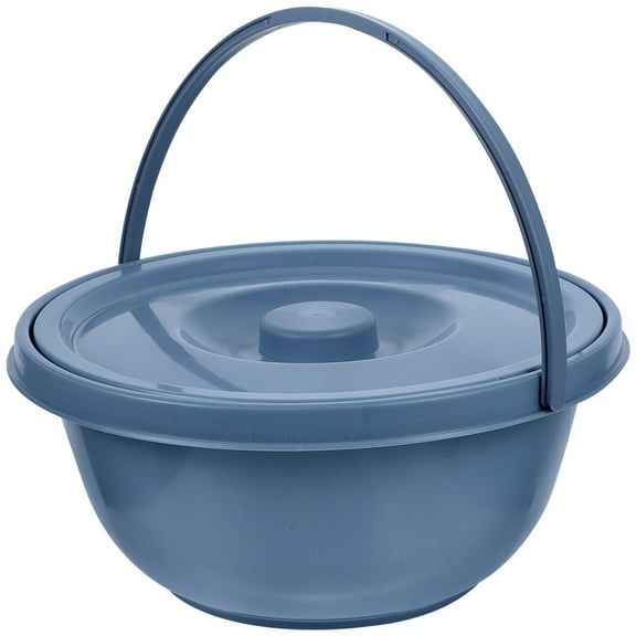 BESTOYARD Portable Urinal Bucket with Handle for Elderly 2pcs Practical Chamber Pot for Home Use Random Style