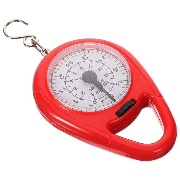 BESTOYARD Assorted Color Portable Spring Scale for Luggage Fishing and Daily Use with Accurate Hanging Weighing