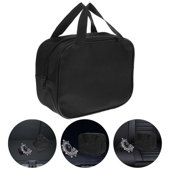 BESTOYARD Lightweight Portable Bag for Car Air Pump Storage and Tool Organization