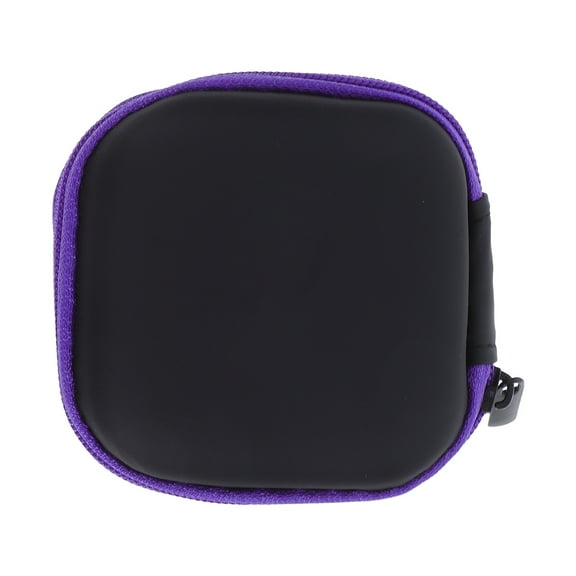 BESTOYARD Water Resistant Eva Earphone Pouch with Zipper and Interior Mesh for Headphones and Accessories