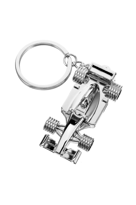 1Pack Fancy Keychain Zinc Alloy Silver Accessory for Business Gifting