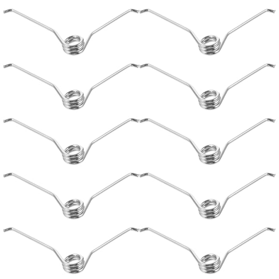 BESTOYARD 10Pcs Pruner Scissor Springs V Shape Stainless Steel Replacement Tool for Garden Supplies