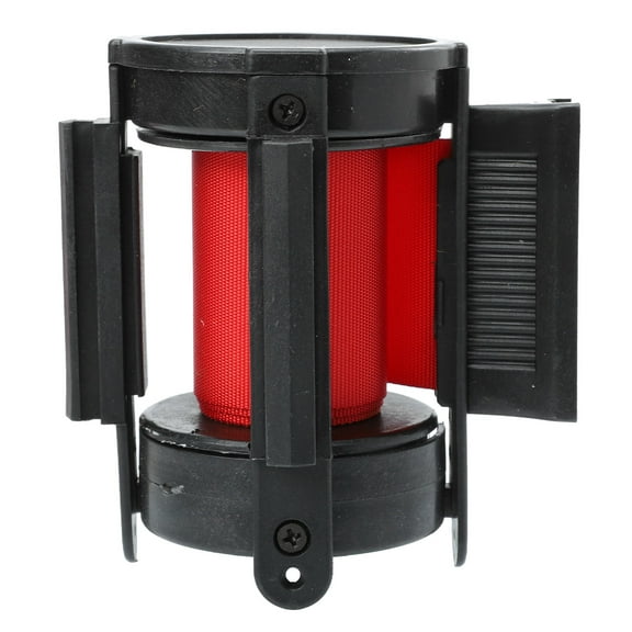 BESTOYARD Retractable Isolation Ribbon Red Plastic Safety Barrier for Indoor Outdoor Use