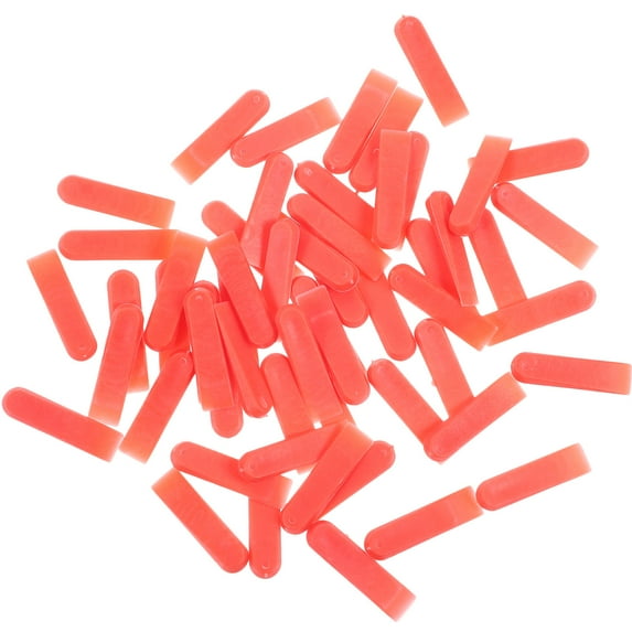 BESTOYARD Red Plastic Tile Wedges for Floor Tiling Easy Insertion and Removal 100Pcs