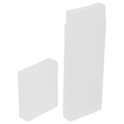 BESTOYARD White Plastic Tongue Scraper Organizer Box for Home Use with Sleek and Sturdy Design