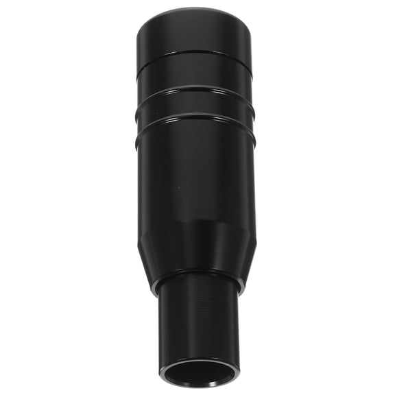 BESTOYARD Aluminum Alloy Universal Automatic Gear Stick Cover with Three Adapter Sizes Black