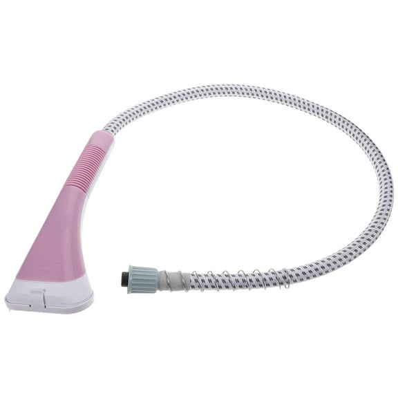 BESTOYARD Steam Garment Steamer Hose Stainless Steel Pink 1Pack For Wrinkle Removal