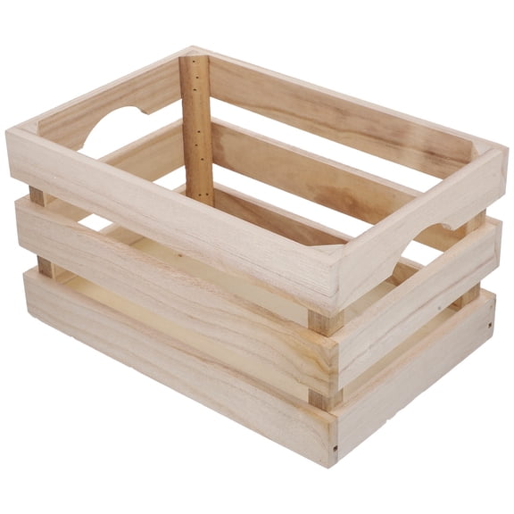 BESTOYARD Storage Basket Bamboo Storage Organization Adults Home Use 1Pcs