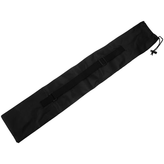 BESTOYARD Fishing Pole Carrying Case Trekking Pole Bag Black Durable for Outdoor 1Pack