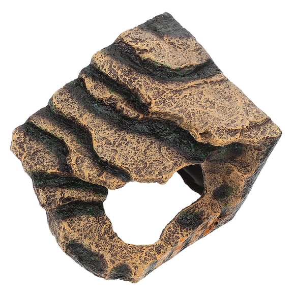 BESTOYARD Rockery Basking Platform Turtle Topper Basking Platform Resin 1Pcs