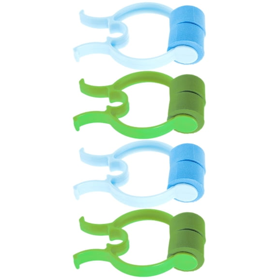 BESTOYARD Portable Nose Clips Protect Nose for Anyone Suitable to Wear in Emergency Situations 4Pcs