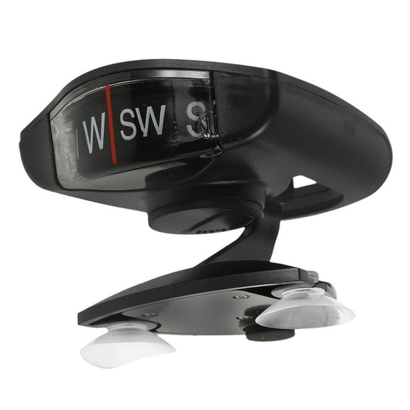 BESTOYARD Vehicle Mount Dashboard Compass 1Pcs Black ABS Direction Display for Travelers