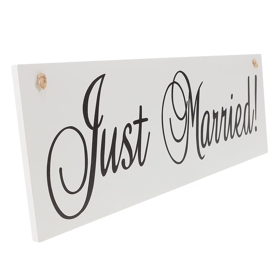 BESTOYARD Rustic Wedding Signs Wedding Sign Multi 1Pcs