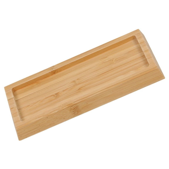 BESTOYARD Small Sharpening Stone Bamboo Base for Home Use 1Set