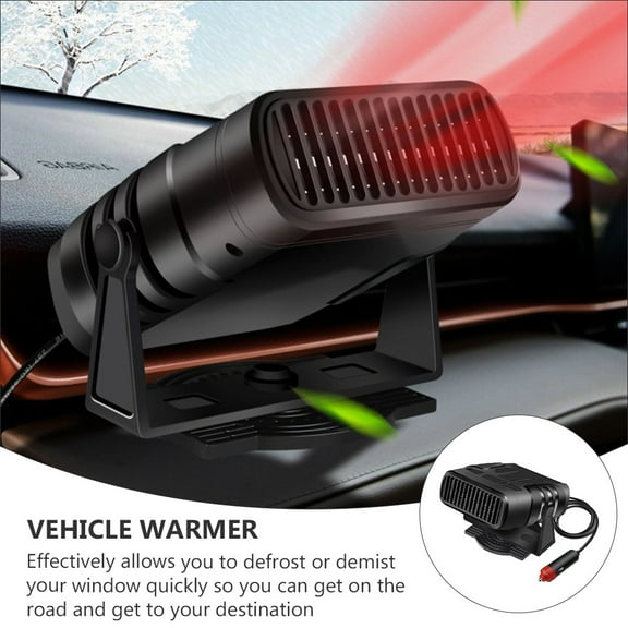 BESTOYARD Windshield Defroster ABS Black Deicing Device for Car Use 1Pack