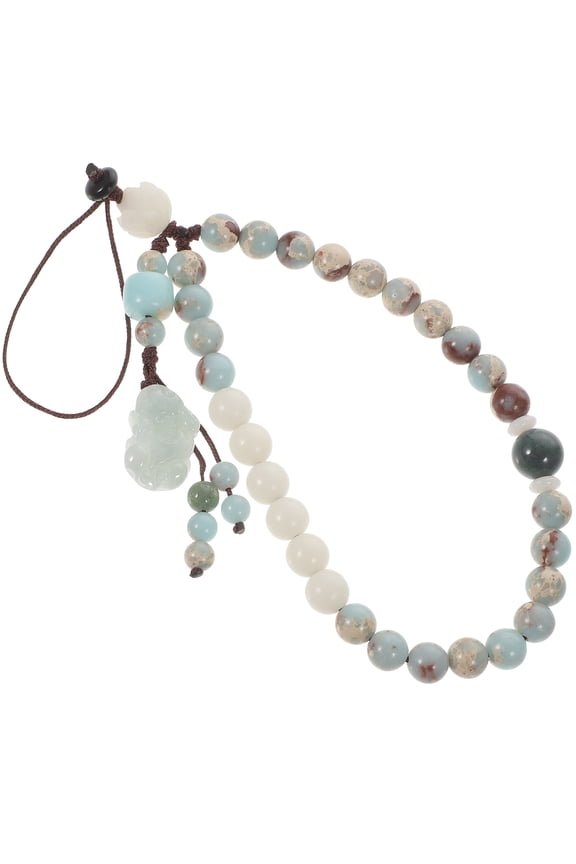 bracelet for phone Wrist Chain Green Keychain Friendship Gift 1Pack