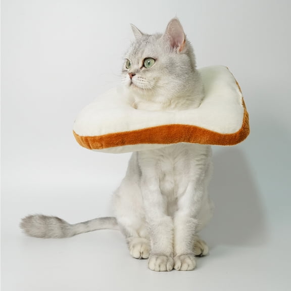 BESTOYARD Bread Shaped Pet Headgear Cotton Comfortable Decorative Cosplay Headband for Cats