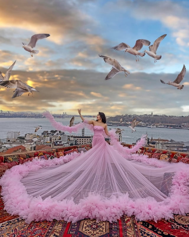 BESTSELLER LONG FLYING DRESSES FOR WOMEN'S PHOTOSHOOT SANTORINI PHOTOSHOOT PRE WEDDING GOWNS UNIQUE HANDMADE DRESSES - Walmart.com BESTSELLER LONG FLYING DRESSES FOR WOMEN'S PHOTOSHOOT SANTORINI PHOTOSHOOT PRE WEDDING GOWNS UNIQUE HANDMADE DRESSES - Walmart.com
