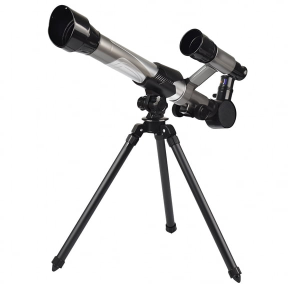 BESTSKY 1-Pack Telescope for Teens with 20-40X Black Plastic Educational Toy 17.3X12.2X16.1 Inches