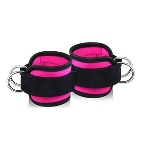 BESTSKY 1 Pair Ankle Straps for Cable Kickbacks, Glute Workouts, Lower Body Exercises - Adjustable Leg Straps with Neoprene Padding