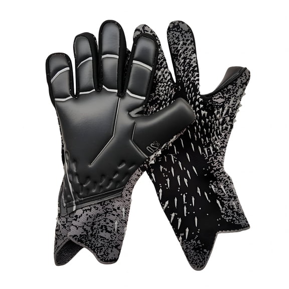 BESTSKY 1 Pair Soccer Goalie Gloves Wear-resistant Impact Resistant Non-slip Texture Breathable Strong Grip Football Goalkeeper Gloves Goalie Gloves Sports Supplies