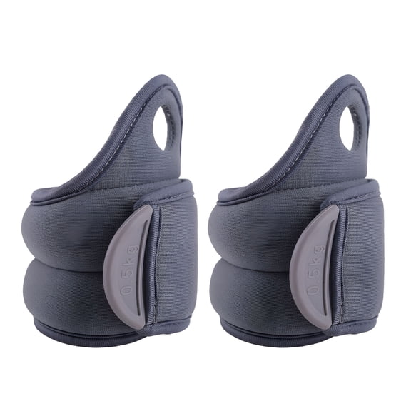 BESTSKY 1 Pair Wrist Weights with Thumb Waterproof Breathable Ergonomic Design Strength Training Sandbags Hand Weights Set