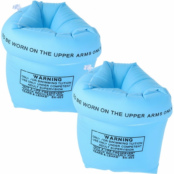 BESTSKY 1 Pair of Arm Floaties Pool Adults Floaties Water Arm Float Ring Inflatable Armband for Swimming