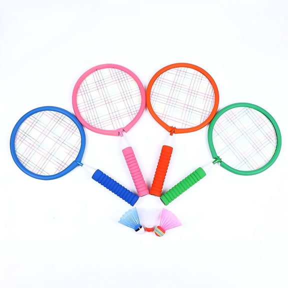 BESTSKY 1 Set Badminton Racket Set Indoor Badminton Rackets Set Outdoor Badminton Game Set for Sports