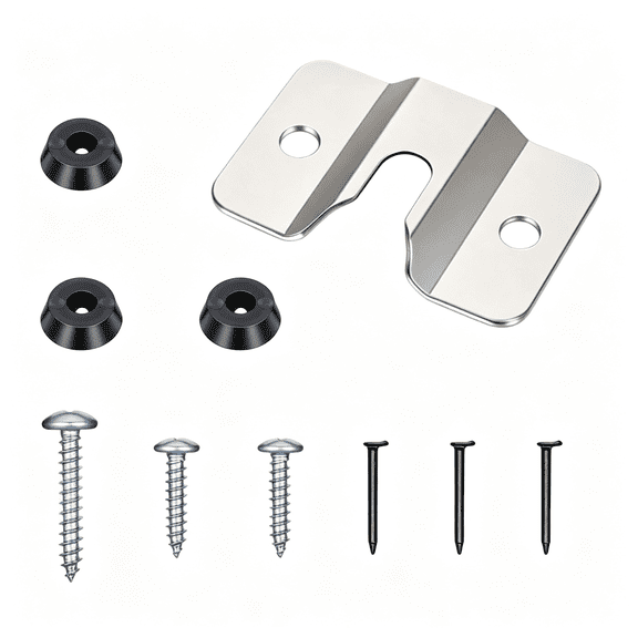 BESTSKY 1 Set Dartboard Mounting Bracket,Portable Dartboard Hanging Kit Dartboards Hardware Accessories for Steel Darts Games,Durable Dart Board Mounting Bracket