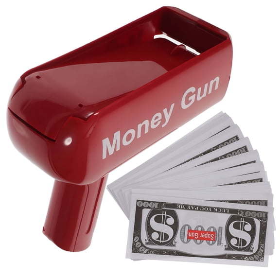 BESTSKY 1 Set Money Launching Shooter Cash Shooter Prop Wedding Party Supply
