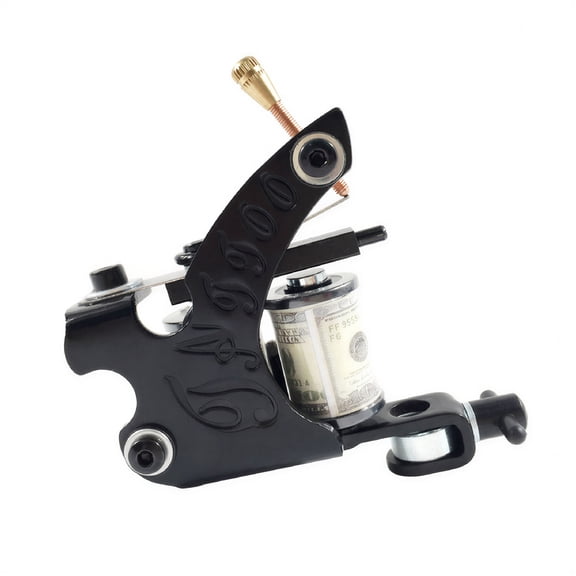 BESTSKY 10 Wraps Coils Wire Tattoo Machine Gun Carbon Steel Shader & Liner Tattoo Machine