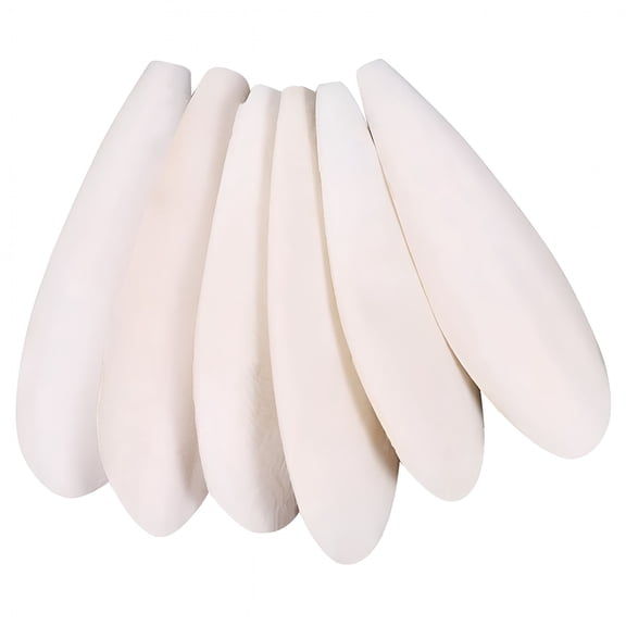 BESTSKY 10 pcs Cuttlebone Toys for Birds Parrot Chewing Bird Cuttlebone Beak Grinding Cage Hanging Bell Toy (l)