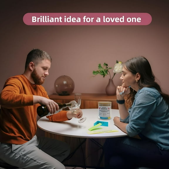 BESTSKY 100 Date Ideas In A Jar,Color Coded Date Night Ideas,Budget-Friendly Date Jar,Wedding Anniversary Gift,Bridal Shower Present,Newlyweds Couples Activity,Romantic Date Night Planner