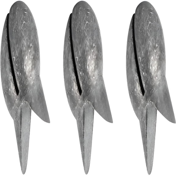 BESTSKY 100 Pack Removable Split Shot Weights Lead Fishing Sinkers Fly Fishing Line Sinkers Reuseable Clip On Weights Freshwater Saltwater