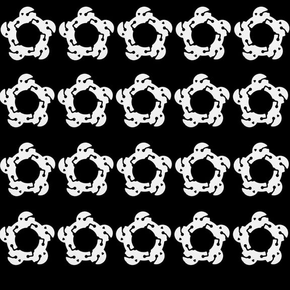 BESTSKY 100 Pcs Balloon Clips,For Balloon Arches,Column Stands and Flowers - Birthday,Wedding,Party Decorations,Sturdy Balloon Arch Clips