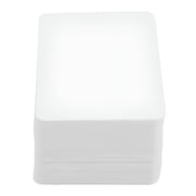 BESTSKY 100 Pcs Blank Playing Cards, White Coated Paper for DIY Crafts, Custom Game Decks, and Business Card Projects