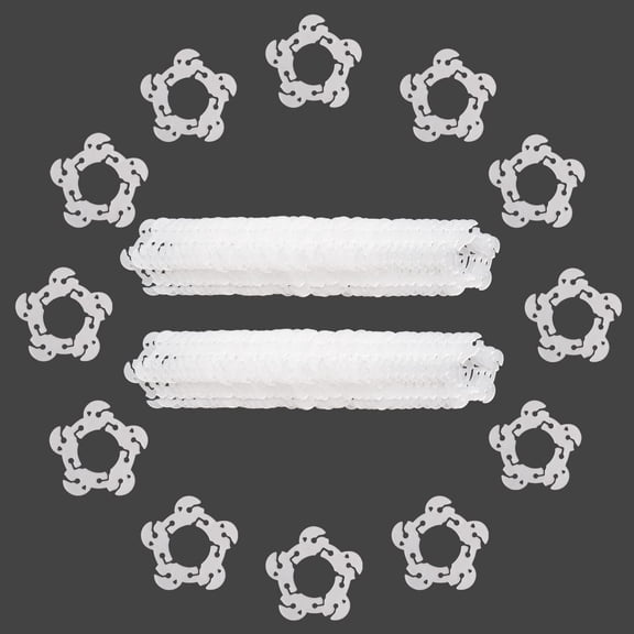 BESTSKY 100Pcs Balloon Arch Clips,Reusable Balloon Clips for Balloon Arch,Plastic Balloon Supplies for Stand,Balloon Garland Clips for Party Wedding Baby Shower Decorations,Sturdy Balloon Arch Clips