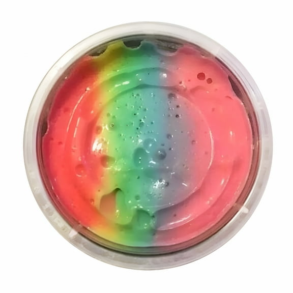 BESTSKY 100ml Beautiful Mixing Fluffy Floam Scented Stress Kids Sludge Toy,Multi-color