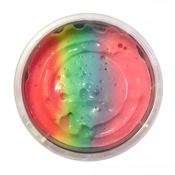 BESTSKY 100ml Beautiful Mixing Fluffy Floam Scented Stress Kids Sludge Toy,Multi-color