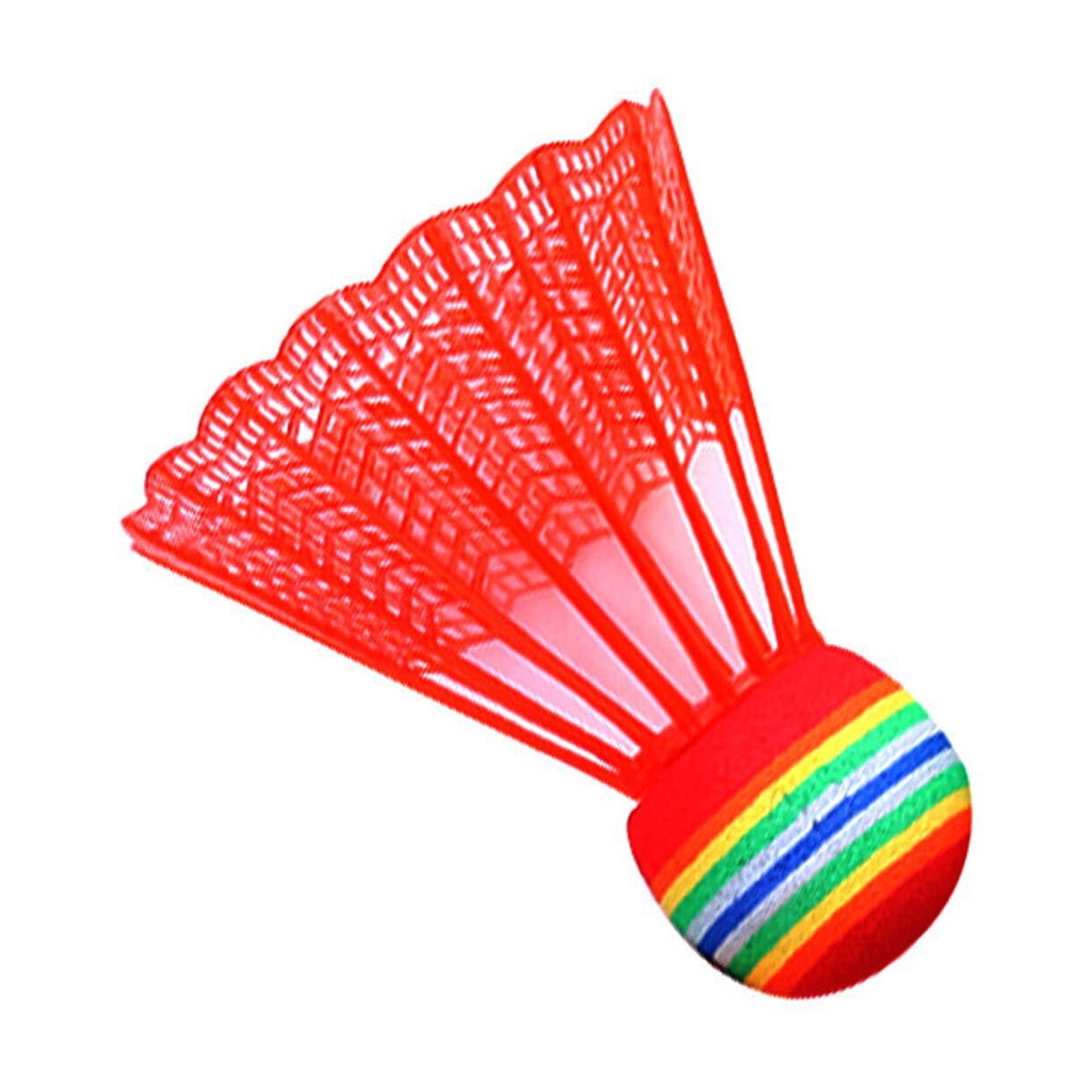 BESTSKY 10Pcs Birdie,Eco-Friendly Materials Badminton Birdies,Safe and Non-Toxic Badminton,Red