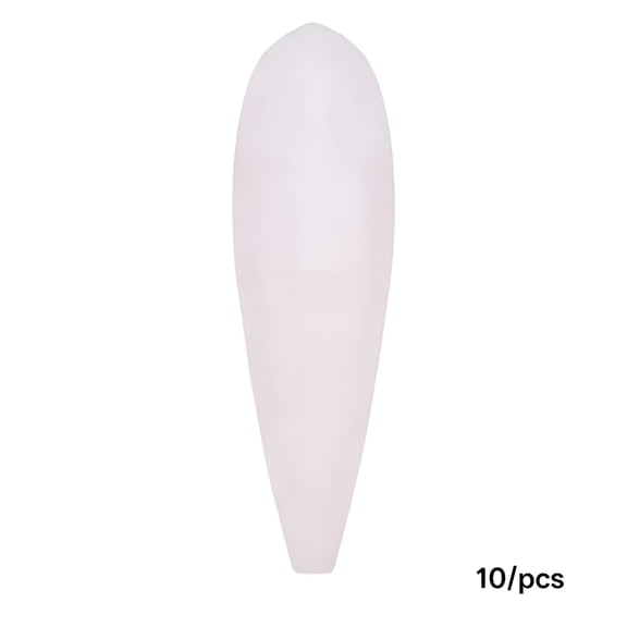 BESTSKY 10Pcs Chewing Cuttlefish Bone Demineralized Edible Parrot Chew Toys Cuttlebone for Birds (9-12cm)