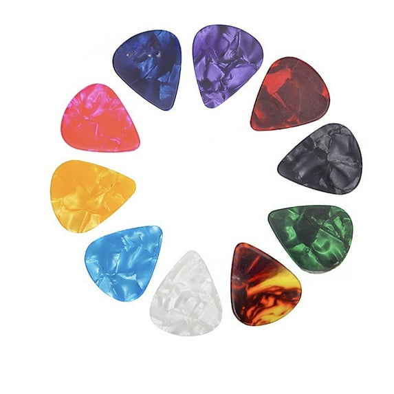 BESTSKY 10Pcs Guitar Picks,Versatile Guitar Accessories,Comfortable Grip Guitar Pick for Precision Play,Multicolor5